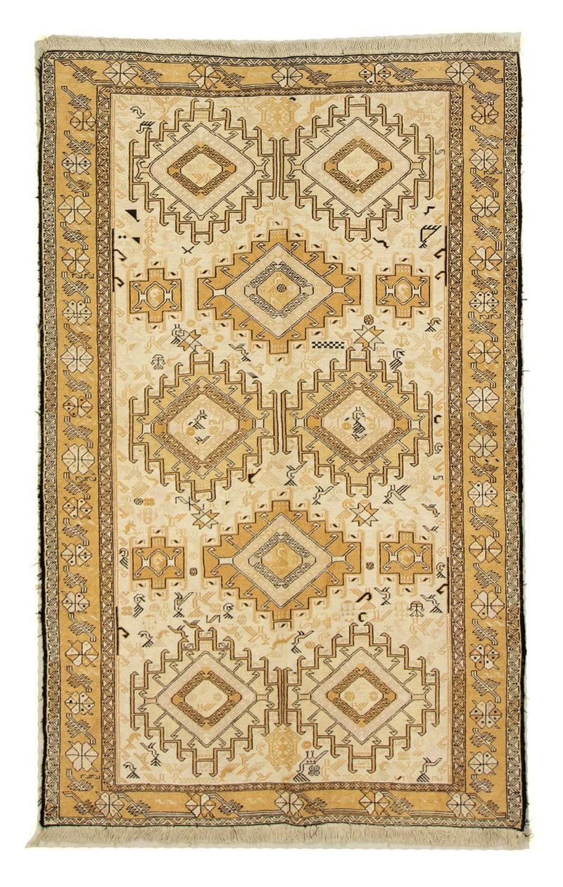 Runner Kelim Carpet - orientalisk matta - 194 x 23 cm - beige
