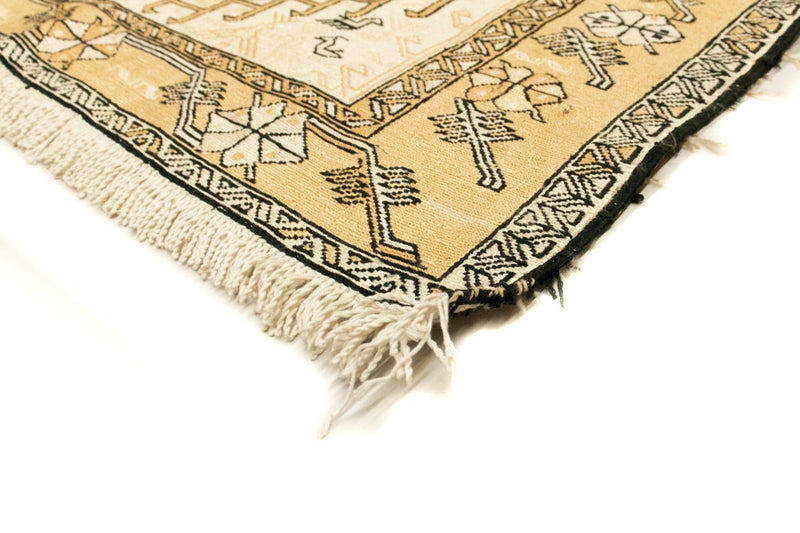 Runner Kelim Carpet - orientalisk matta - 194 x 23 cm - beige