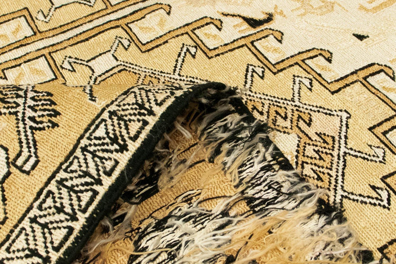 Runner Kelim Carpet - orientalisk matta - 194 x 23 cm - beige