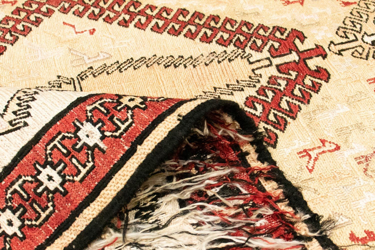 Kelim Carpet - orientalisk matta - 187 x 126 cm - beige