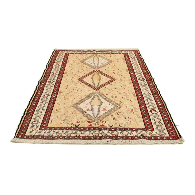 Kelim Carpet - orientalisk matta - 187 x 126 cm - beige