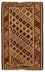 Kelim Carpet - orientalisk matta - 185 x 120 cm - brun