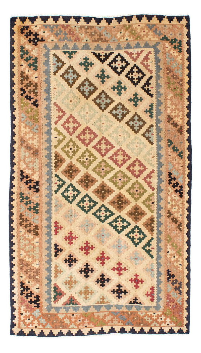 Kelim Carpet - orientalisk matta - 223 x 132 cm - beige