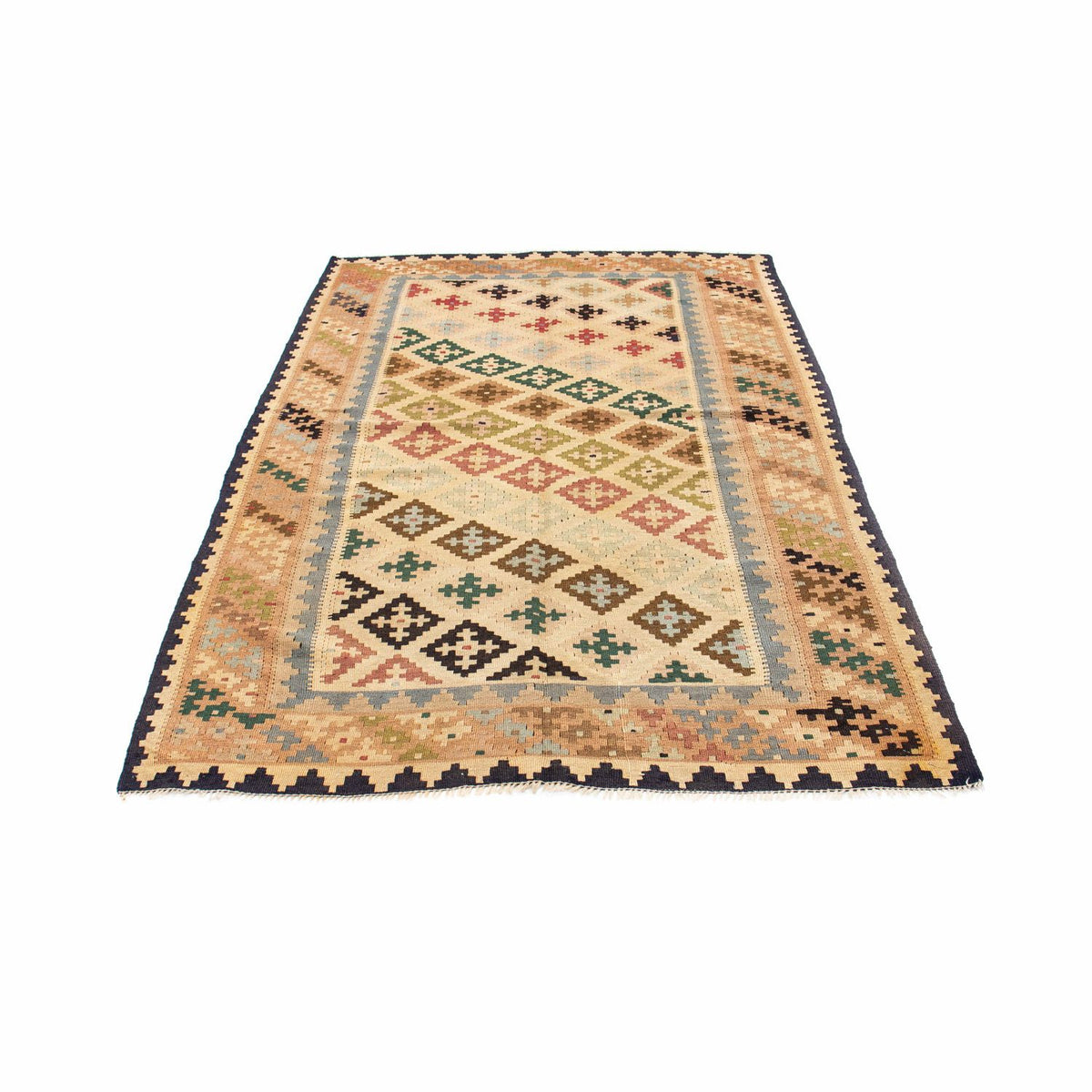 Kelim Carpet - orientalisk matta - 223 x 132 cm - beige