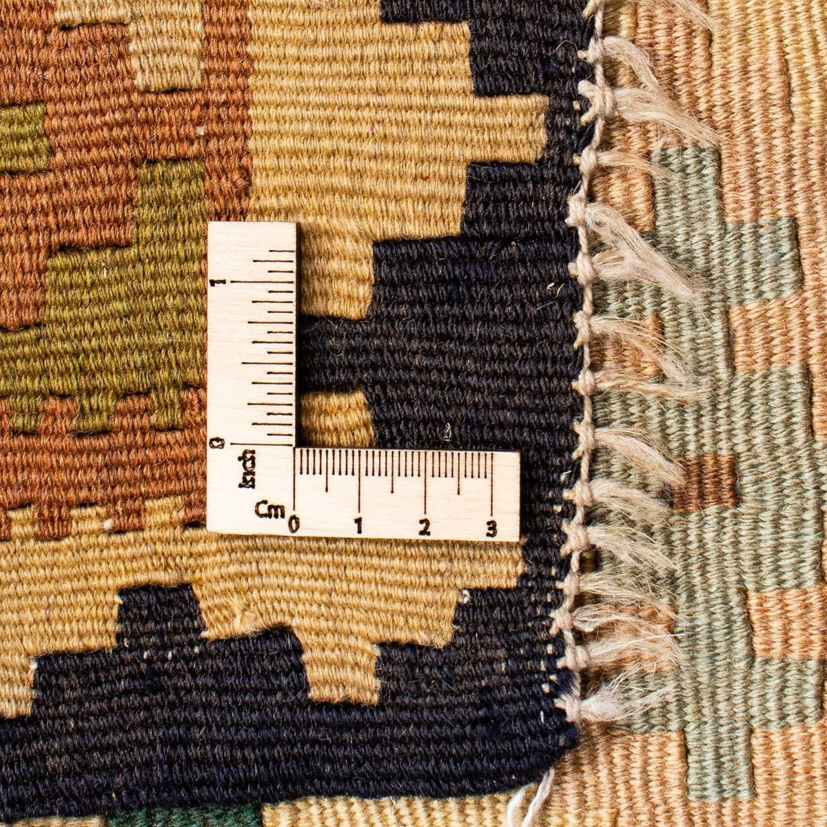 Kelim Carpet - orientalisk matta - 223 x 132 cm - beige