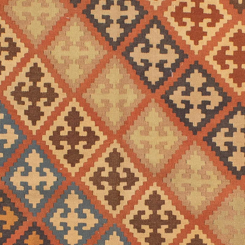 Kelim Carpet - orientalisk matta - 207 x 154 cm - flerfärgad