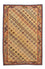 Kelim Carpet - orientalisk matta - 205 x 136 cm - flerfärgad