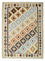 Kelim Carpet - orientalisk matta - 195 x 158 cm - beige