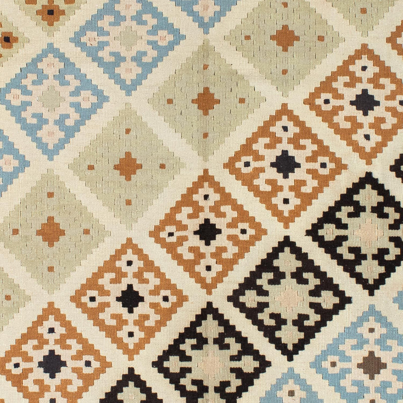 Kelim Carpet - orientalisk matta - 195 x 158 cm - beige