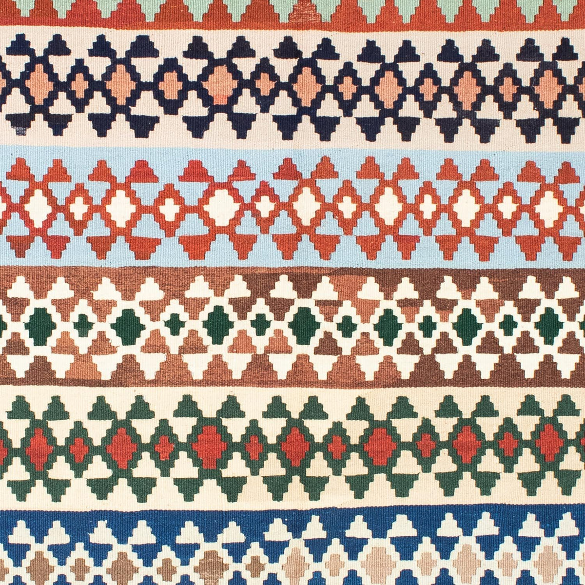 Kelim Carpet - orientalisk matta - 203 x 150 cm - beige