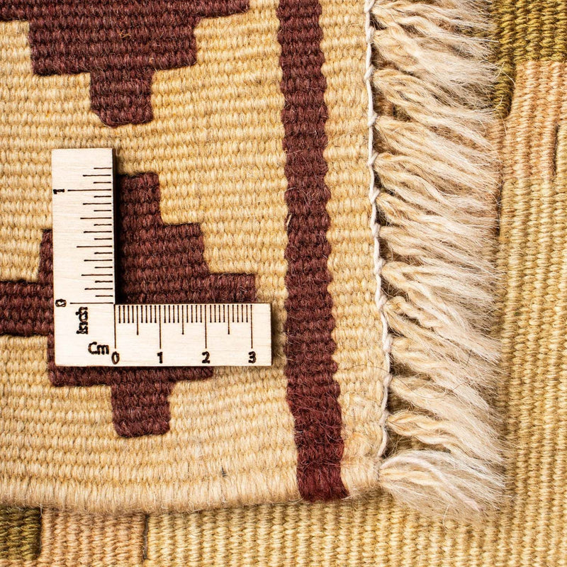 Kelim Carpet - orientalisk matta - 216 x 150 cm - ljusbeige