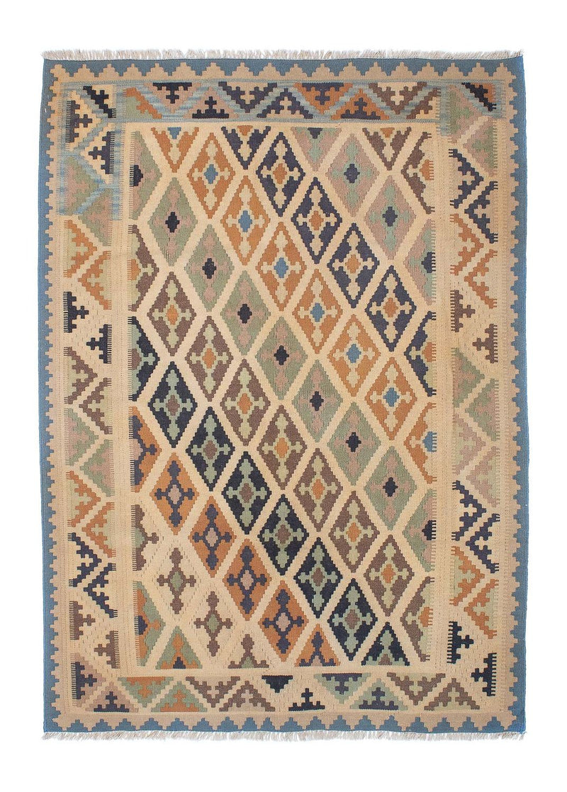 Kelim Carpet - orientalisk matta - 180 x 130 cm - flerfärgad