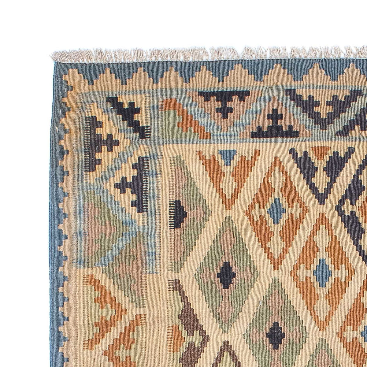 Kelim Carpet - orientalisk matta - 180 x 130 cm - flerfärgad