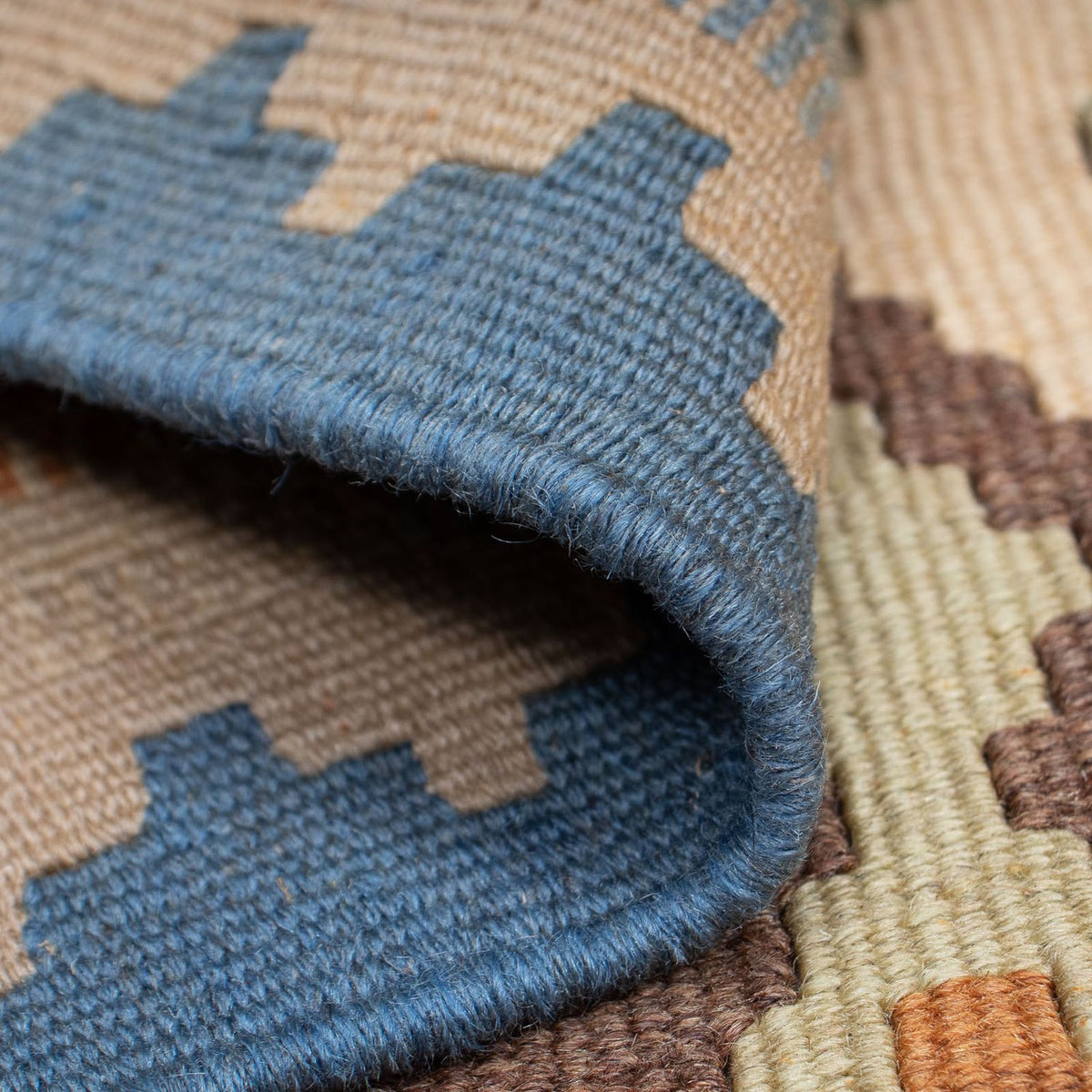 Kelim Carpet - orientalisk matta - 180 x 130 cm - flerfärgad