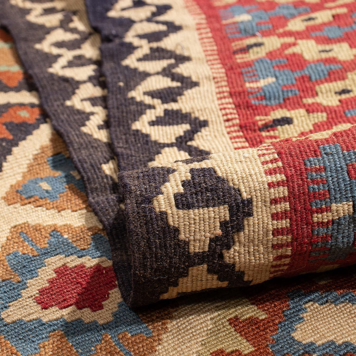 Kelim Carpet - orientalisk matta - 175 x 124 cm - brun