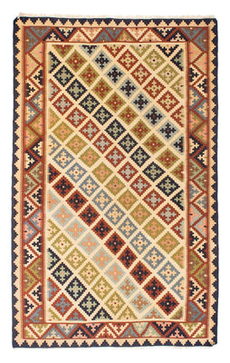 Kelim Carpet - orientalisk matta - 204 x 129 cm - beige