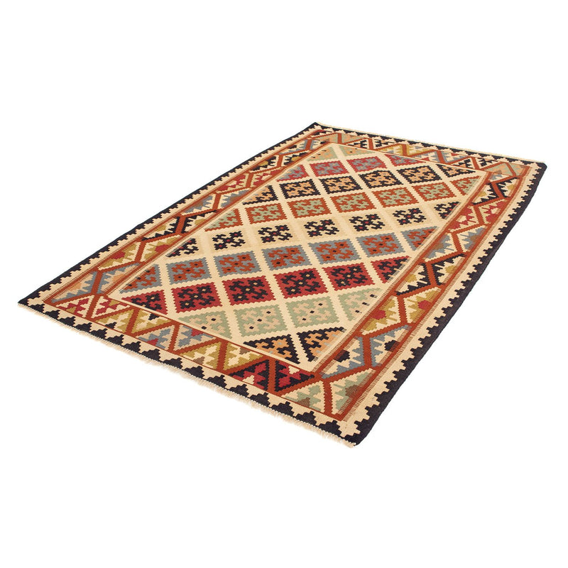 Kelim Carpet - orientalisk matta - 188 x 124 cm - brun