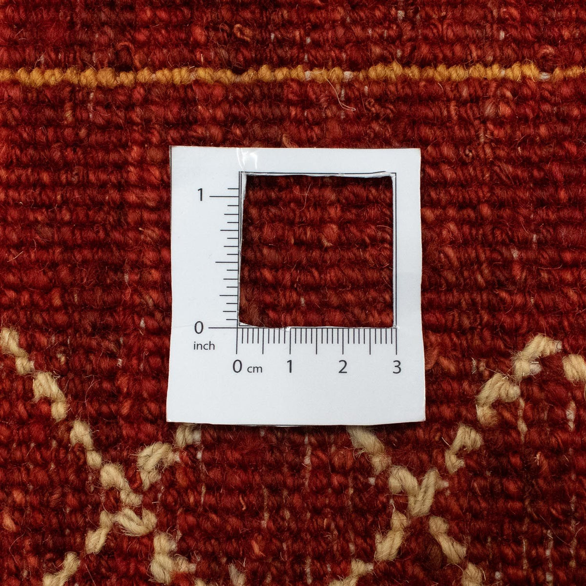 Gabbeh-matta - persisk - 178 x 118 cm - röd