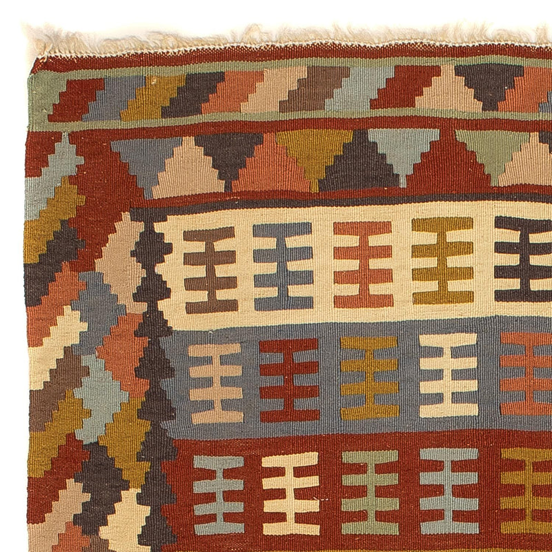 Kelim Carpet - orientalisk matta - 156 x 100 cm - flerfärgad