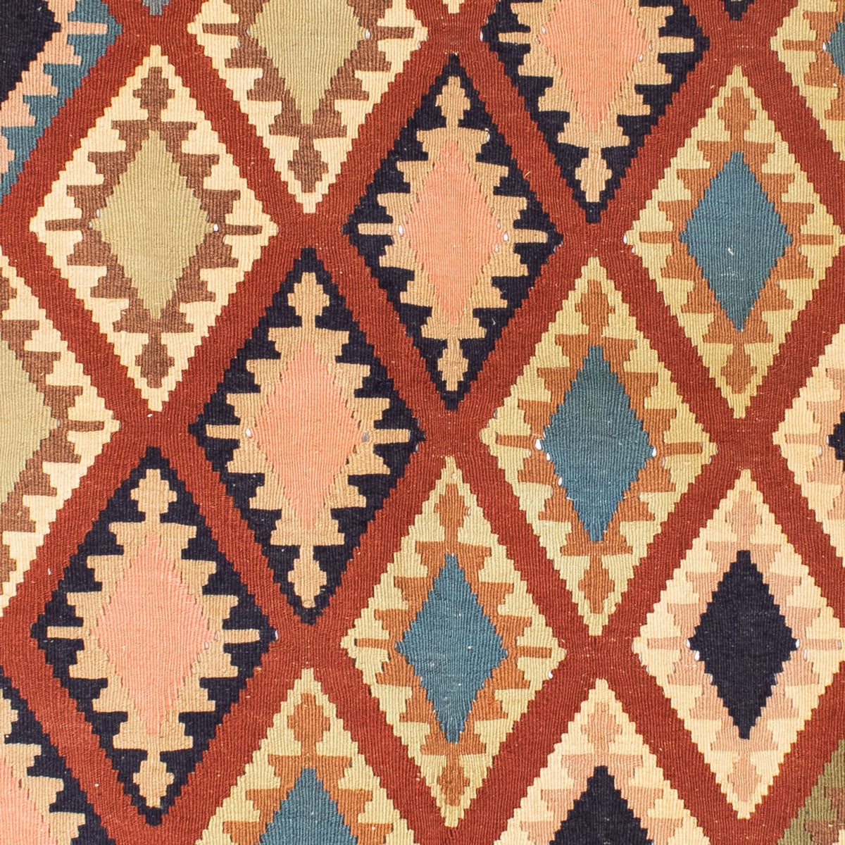 Kelim Carpet - orientalisk matta - 182 x 121 cm - flerfärgad