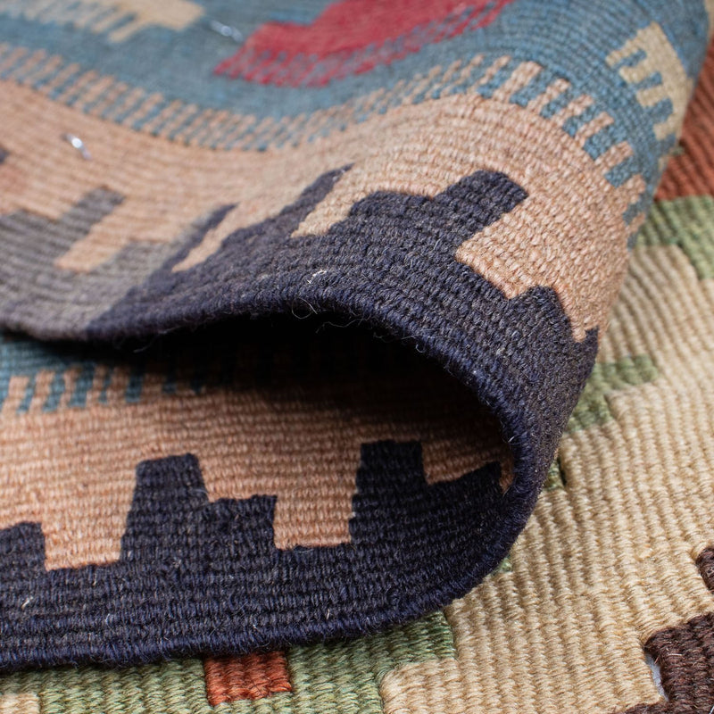 Kelim Carpet - orientalisk matta - 173 x 108 cm - flerfärgad