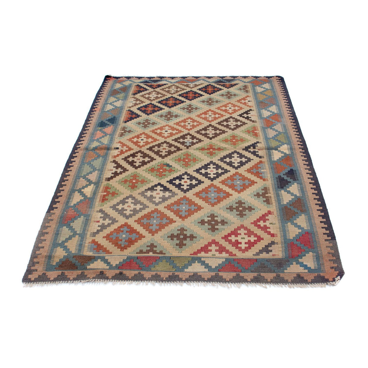 Kelim Carpet - orientalisk matta - 173 x 108 cm - flerfärgad