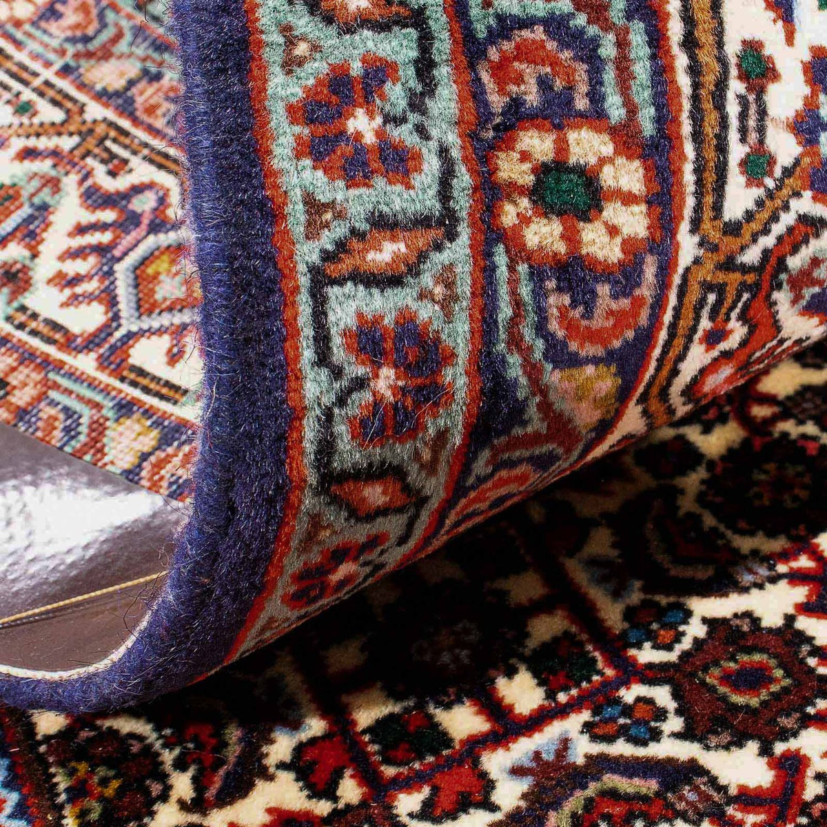 Persisk matta - Bijar - 159 x 106 cm - röd