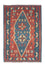 Kelim Carpet - orientalisk matta - 167 x 114 cm - blå