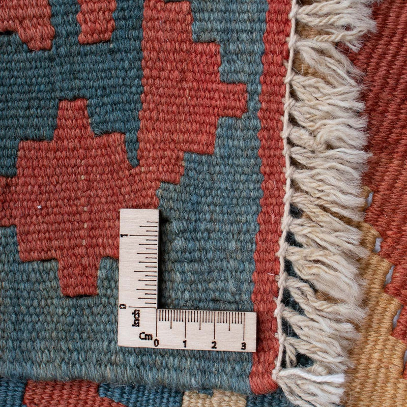 Kelim Carpet - orientalisk matta - 167 x 114 cm - blå
