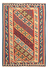 Kelim Carpet - orientalisk matta - 208 x 158 cm - flerfärgad