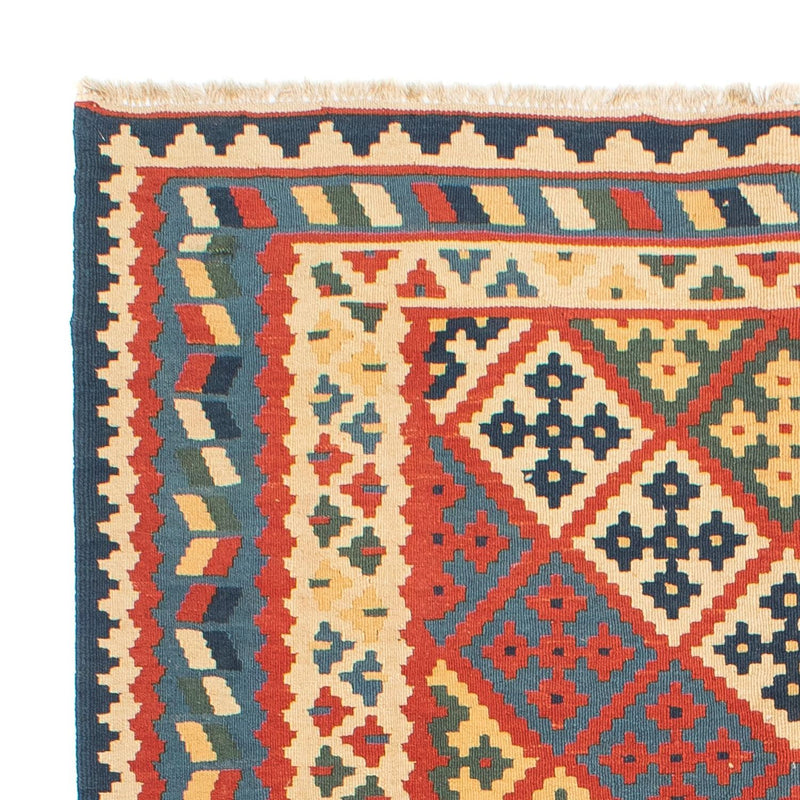 Kelim Carpet - orientalisk matta - 208 x 158 cm - flerfärgad