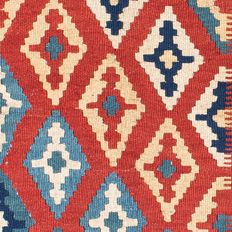 Kelim Carpet - orientalisk matta - 152 x 100 cm - röd