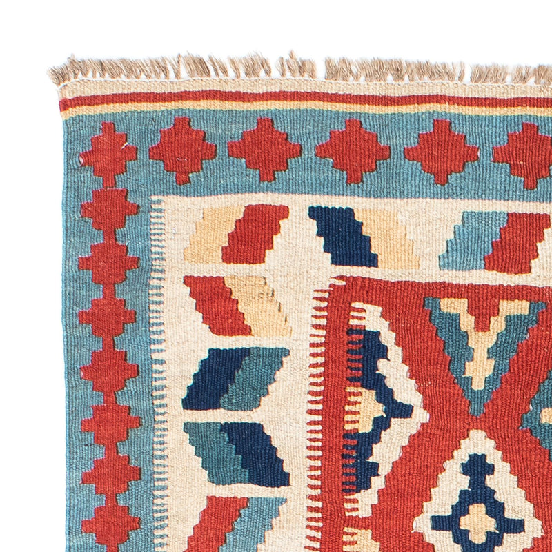 Kelim Carpet - orientalisk matta - 152 x 100 cm - röd