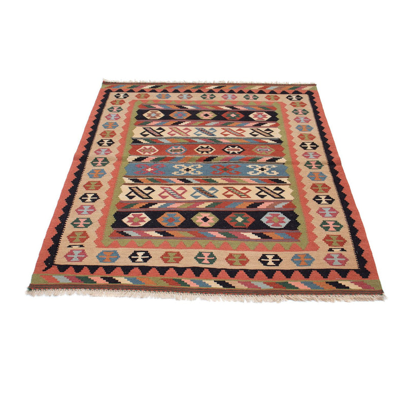 Kelim Carpet - orientalisk matta - 144 x 105 cm - flerfärgad