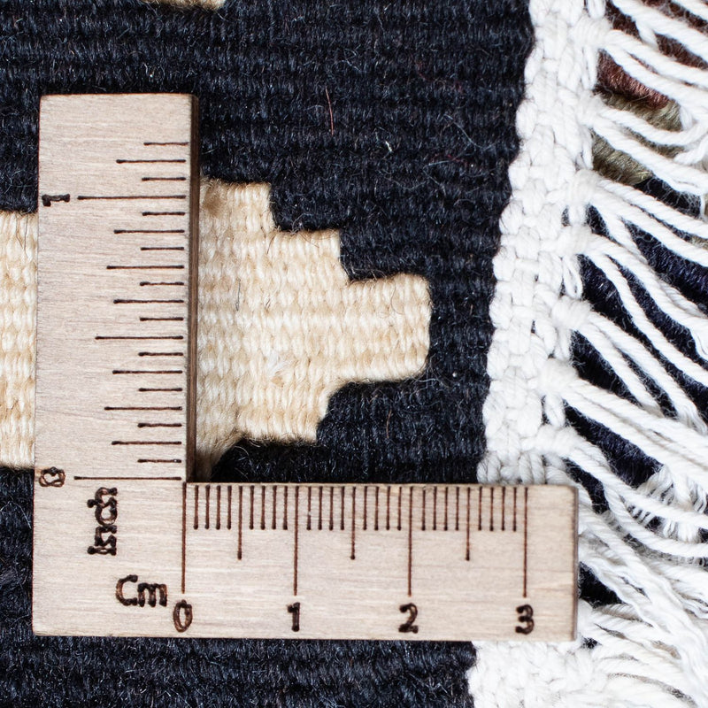 Runner Kelim Carpet - orientalisk matta - 382 x 102 cm - flerfärgad