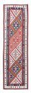 Runner Kelim Carpet - orientalisk matta - 384 x 100 cm - flerfärgad