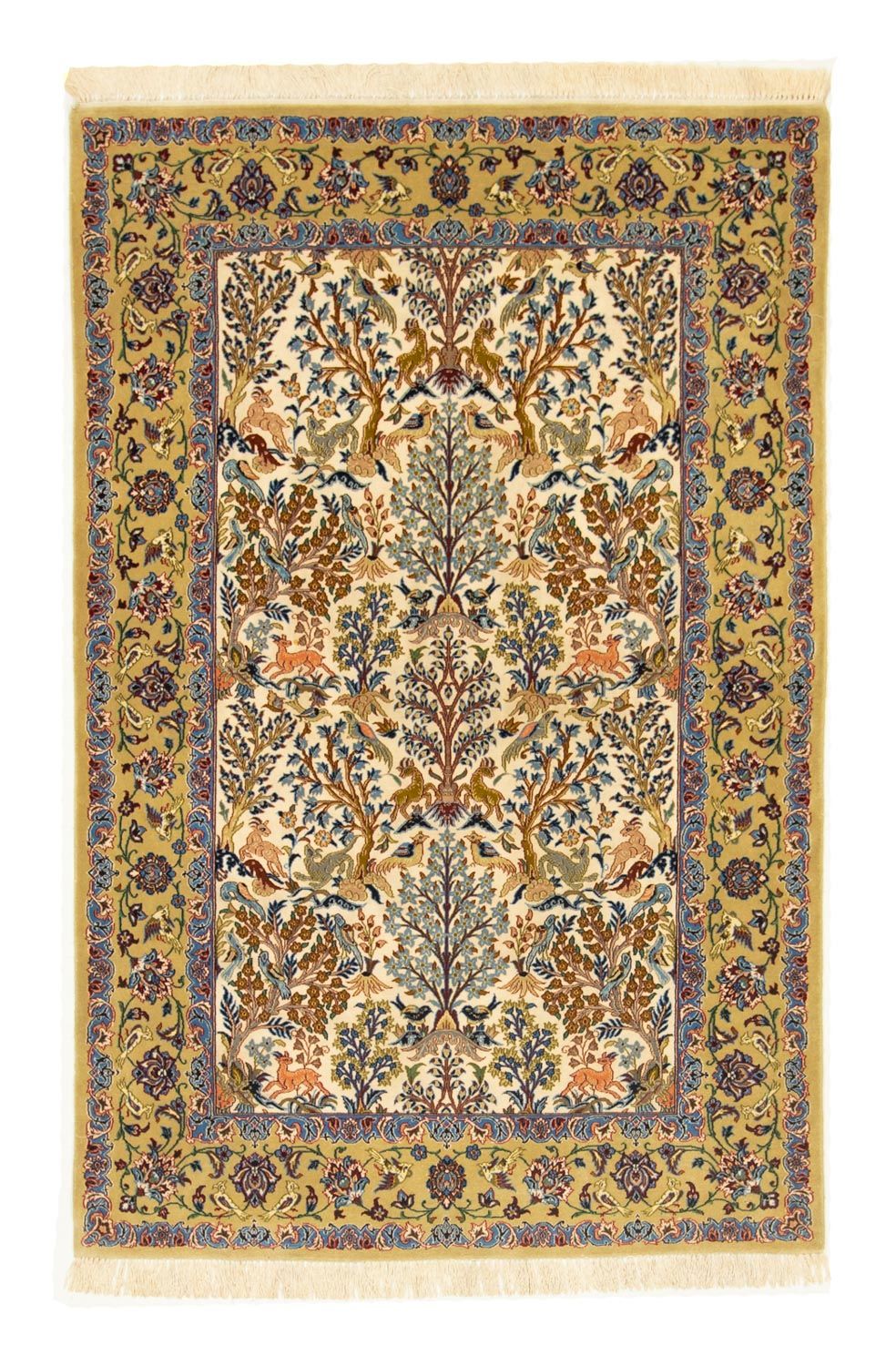 Persisk matta - Isfahan - Premium - 170 x 109 cm - beige