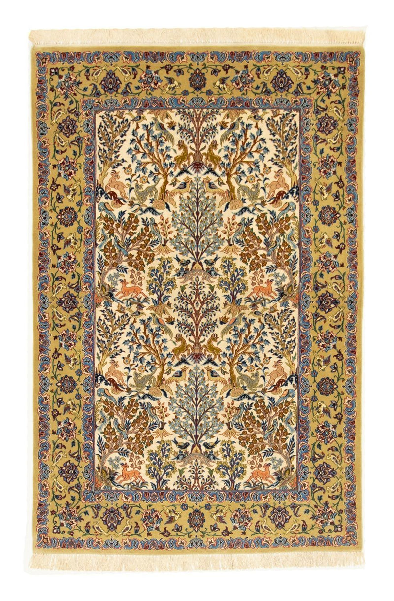 Persisk matta - Isfahan - Premium - 170 x 109 cm - beige