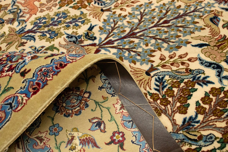 Persisk matta - Isfahan - Premium - 170 x 109 cm - beige