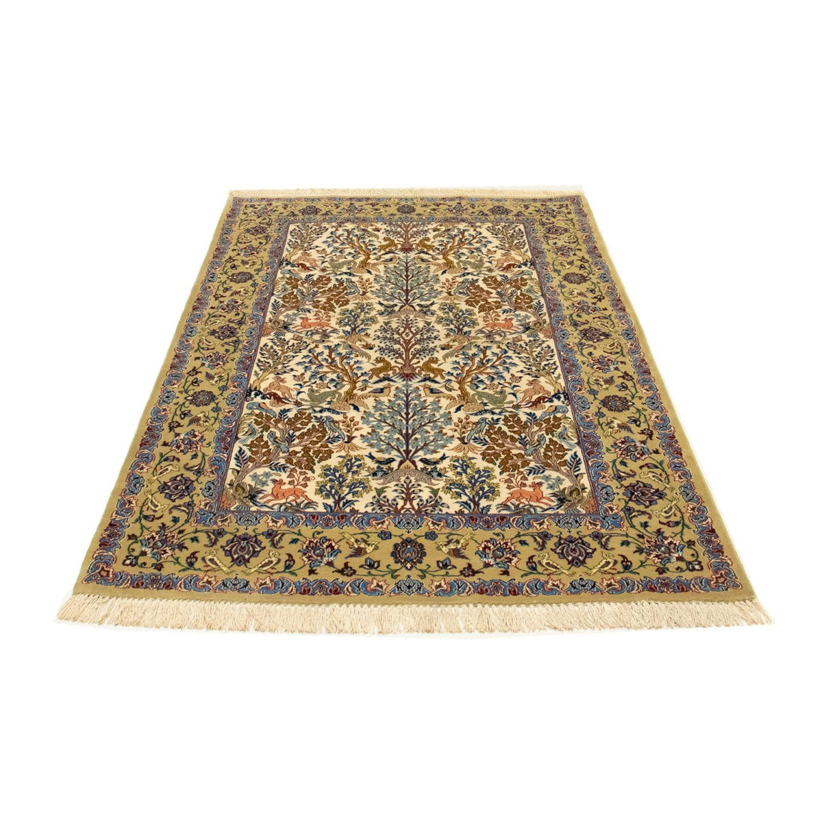 Persisk matta - Isfahan - Premium - 170 x 109 cm - beige