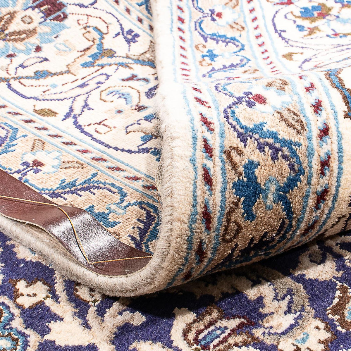 Persisk matta - Nain kvadrat  - 200 x 200 cm - mörkblå