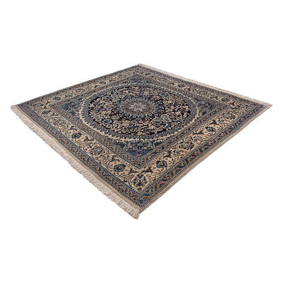Persisk matta - Nain kvadrat  - 196 x 189 cm - blå