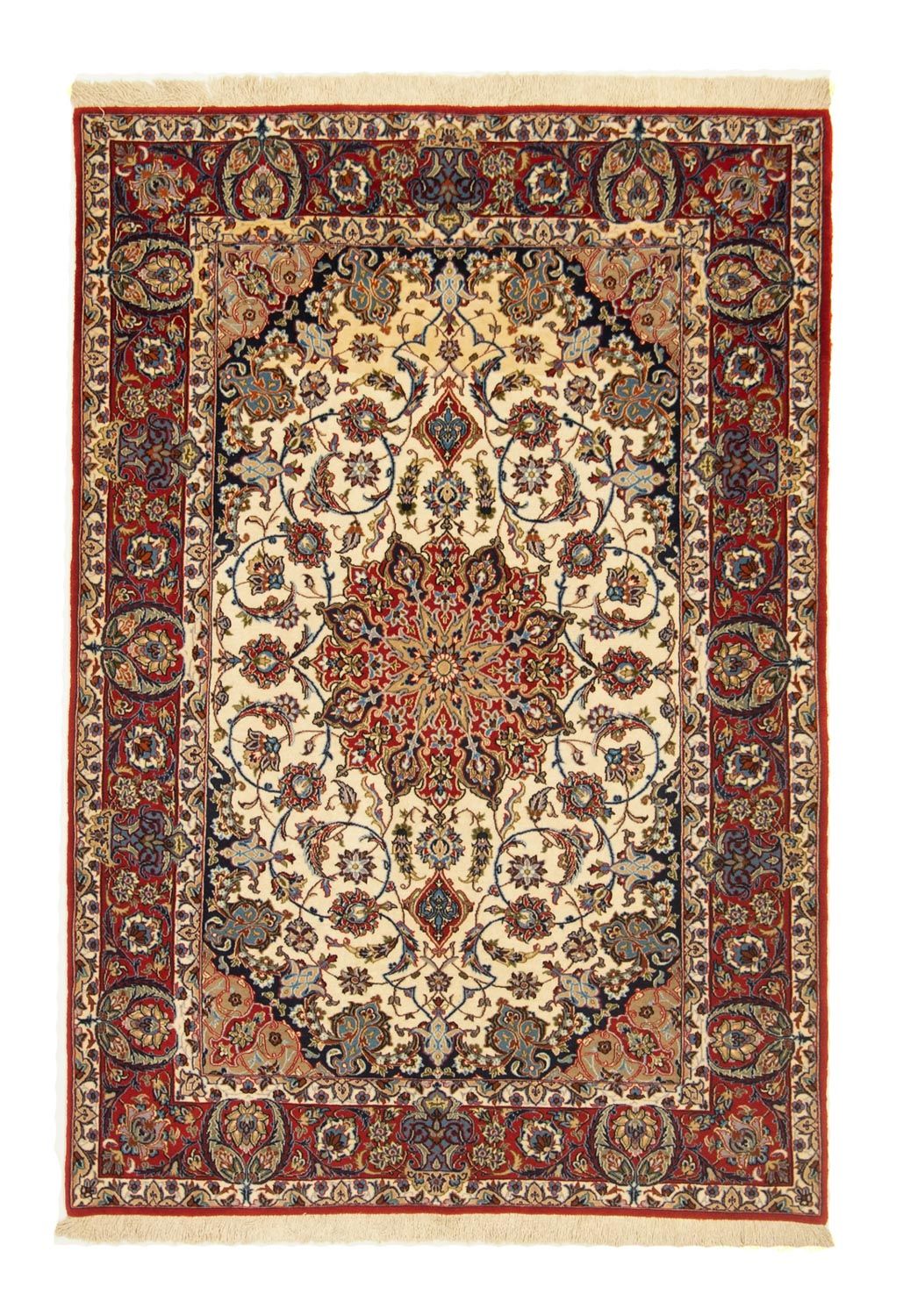 Persisk matta - Isfahan - Premium - 160 x 110 cm - beige