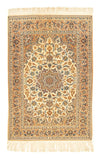 Isfahan Mattan 110x160cm - Persisk matta - Rektangulär / Beige / 110 x 160 cm Rektangulär