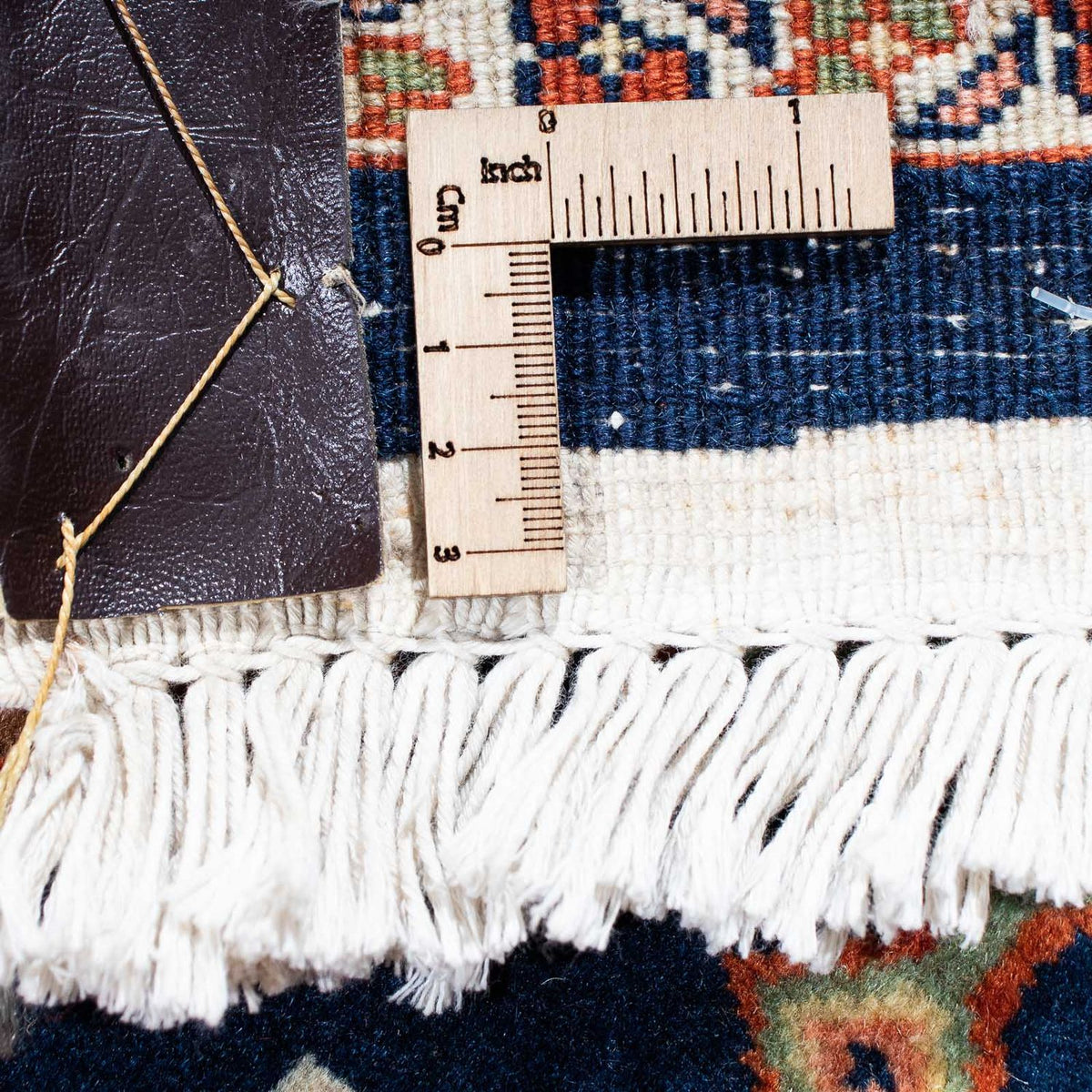 Gabbeh-matta - Kashkuli Persiska kvadrat  - 205 x 200 cm - mörkblå