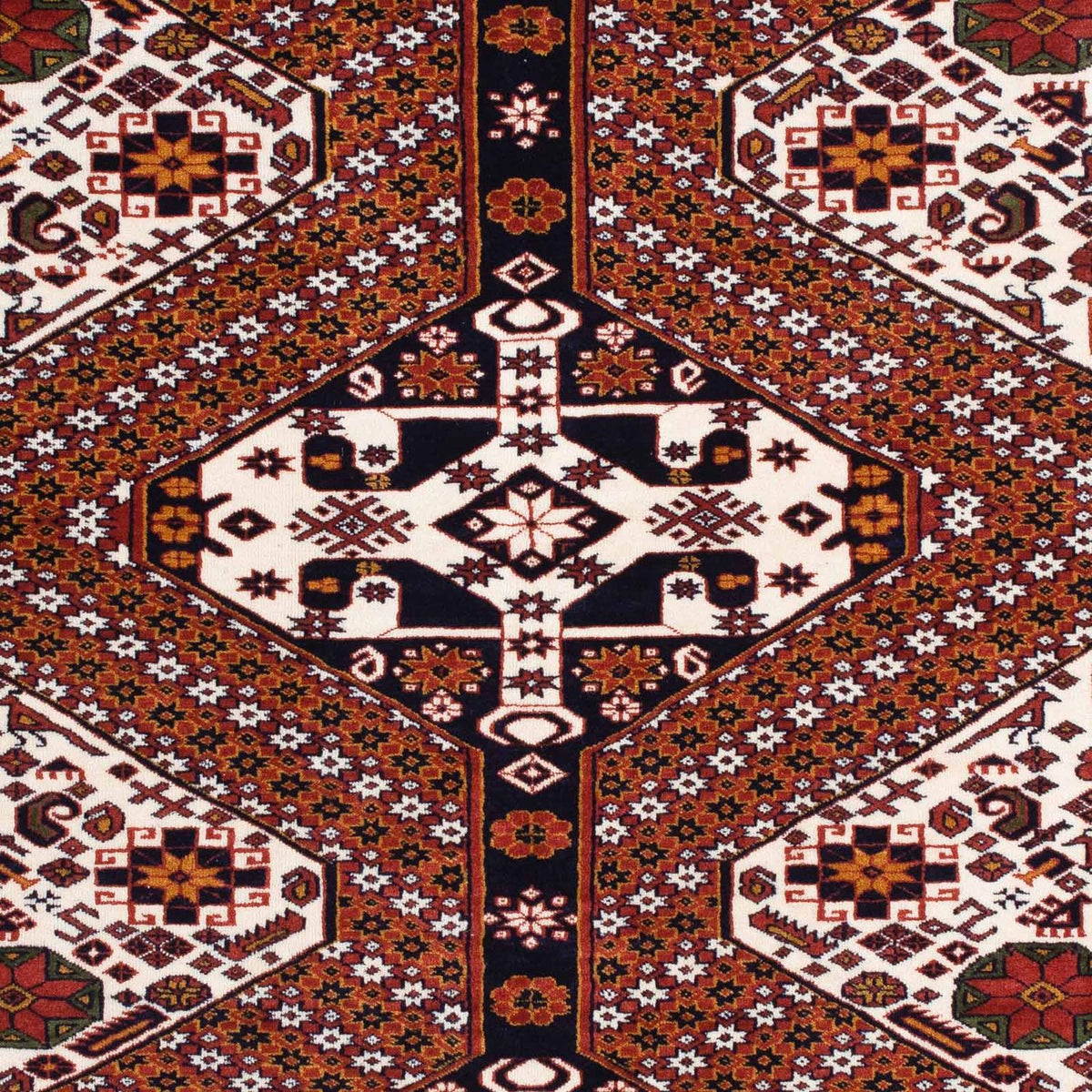 Persisk matta - Classic - 169 x 132 cm - brun