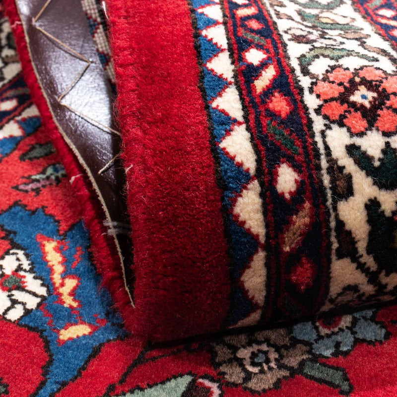 Persisk matta - Nomadic - 162 x 110 cm - mörkröd