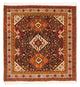Qashqai Mattan 208x201cm - Persisk matta