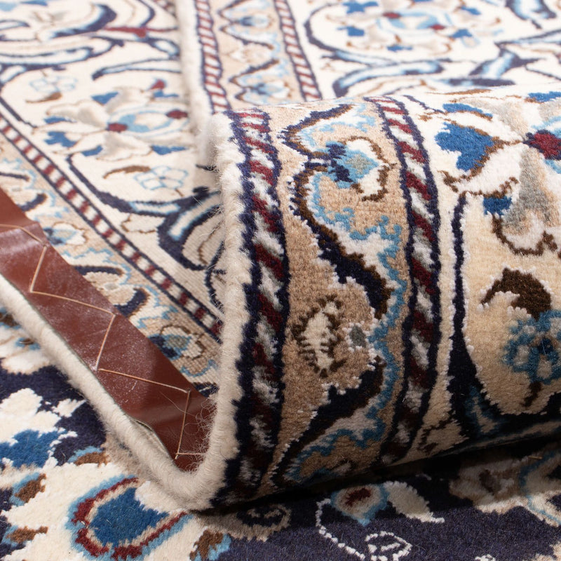 Persisk matta - Nain - 350 x 243 cm - mörkblå