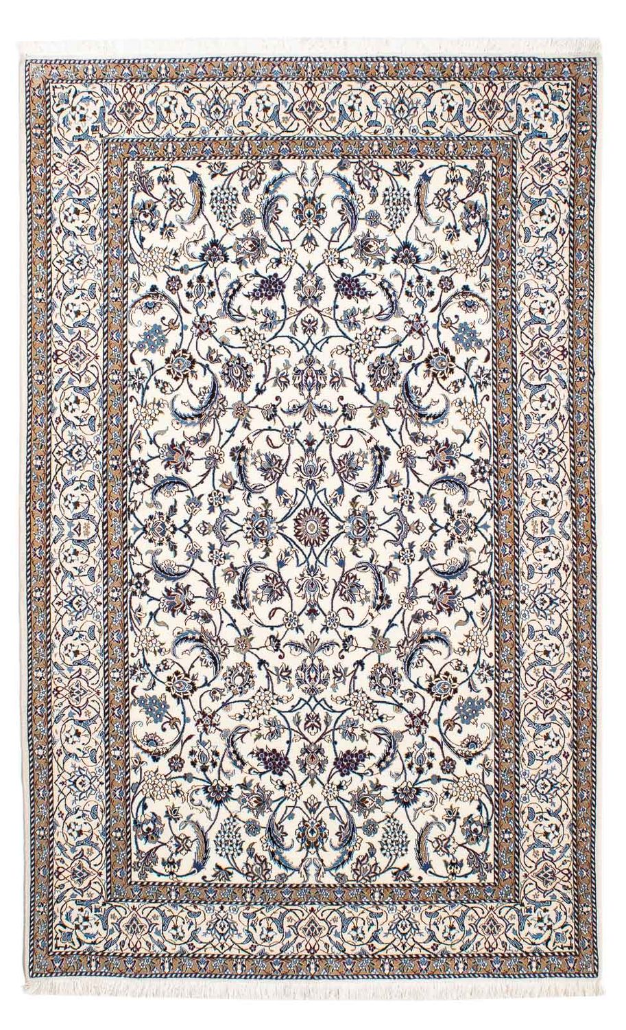 Persisk matta - Nain - Premium - 200 x 123 cm - beige
